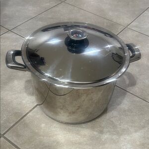 Zepter XL Stainless Steel Stock Pot with Lid